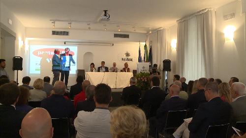 Debora Serracchiani (Presidente Regione Friuli Venezia Giulia) al convegno "Primo Piatto all'Italiana" - Capriva del Friuli 04/07/2017
